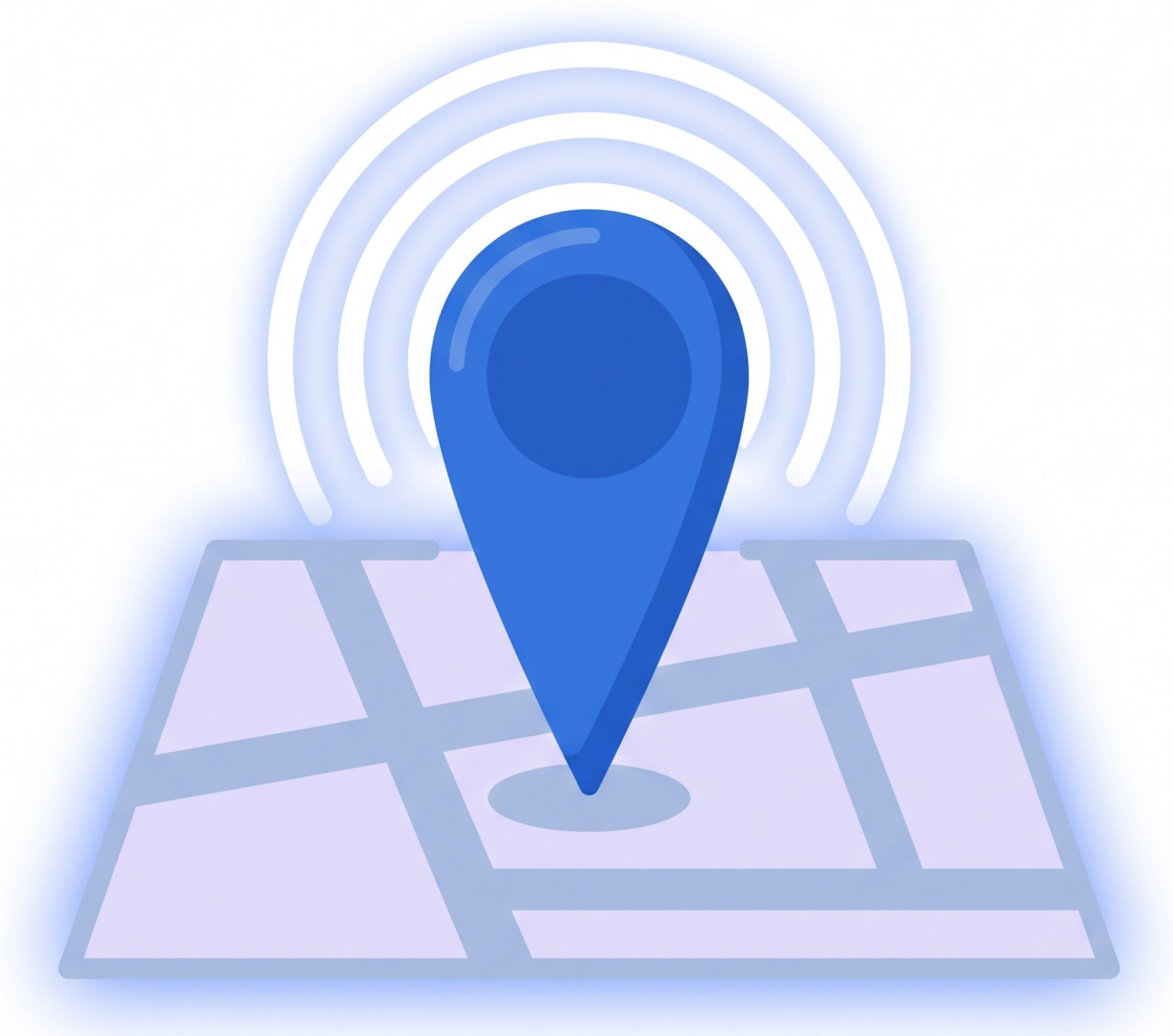 Map with location pin illustrating local development tracking